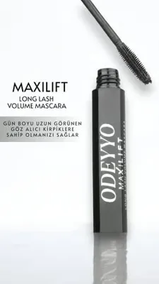 Long Lash Volume Maskara – Hacim Veren, Dolgun, Kıvrık & Uzun Kirpik, Kalıcı Siyah