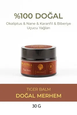 Radika Aromatherapy Tiger Balm | Doğal Merhem