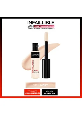 L'Oréal Paris Infaillible Kapatıcı 322 Ivory 1 Adet