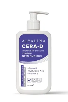 alyalina Aly Cera-D Yoğun Nemlendirici Krem 250 ml