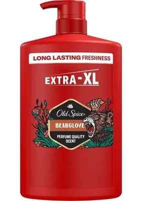 Myg Plus Old Spice Bearglove Erkek Duş Jeli ve Şampuan 1000 ml Xl Büyük Boy