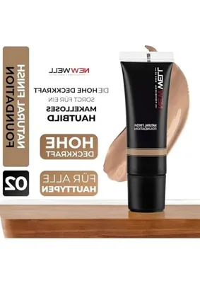 New Well Naturel Finish Fondöten No 02, T973