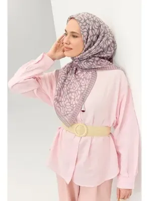 Silk Home Tencel Monare Eşarp Palet Pembe