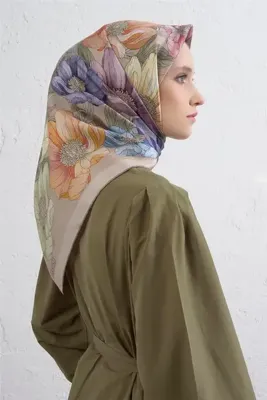 Armine Saf İpek Sura Eşarp 9403D 07