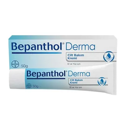 Bepanthol Cilt Bakım Kremi 50gr l Tüm Cilt Tiplerine Uygun, El ve Günlük Yüz Bakım, Günlük Vücut Bakım