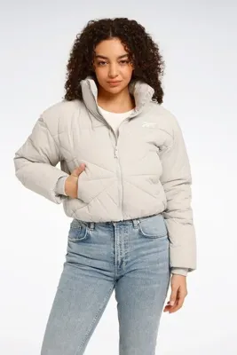 Reebok ALYSSA JACKET Gri Kadın Kısa Kaban