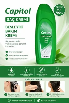 Capitol Saç Kremi 700 ml