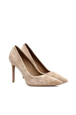 Divarese Vizon Rahat Süet Stiletto