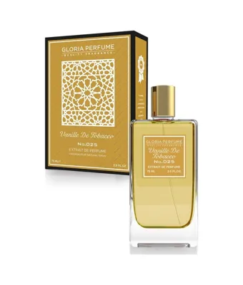 Gloria Perfume Vanille De Tobacco Unisex Parfüm EDP 75 ML