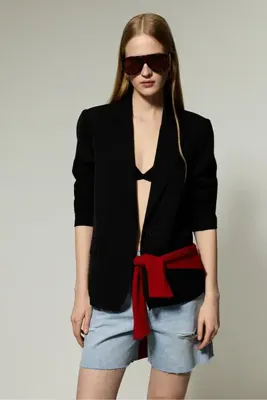 LEFTIES KADIN Basic blazer