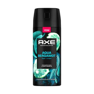 Axe Premium Collection Erkek Sprey Deodorant Aqua Bergamot 150 ml