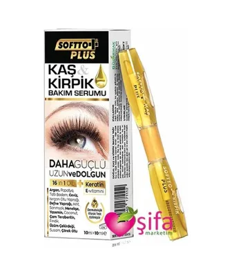 Softto Plus Doğal Kaş Kirpik Bakım Yağı