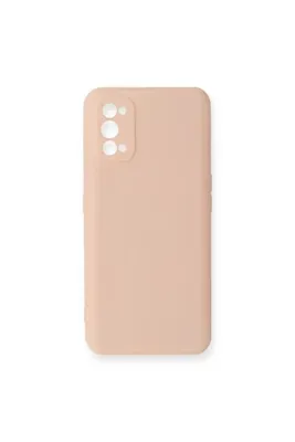 YUZEM Realme 7 Kılıf Nano içi Kadife Silikon - Pudra