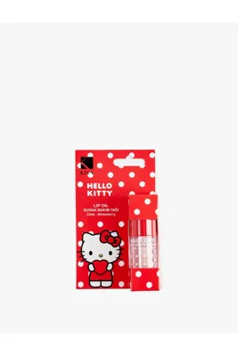 Koton Hello Kitty Lisanslı Çilek Aromalı Dudak Bakım Yağı Kırmızı 7wak60062aa