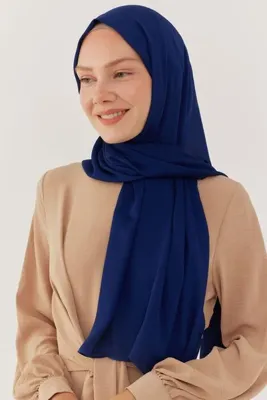 MİRSOY SCARF Yoryo Şal - Koyu Mavi