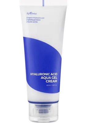 Isntree Hyaluronic Acid Aqua Gel Cream 100 ml (5 Tip Hyalüronik Asit Içeren Yapışkanlık Hissi Bırakmayan Nemlendirici Krem)
