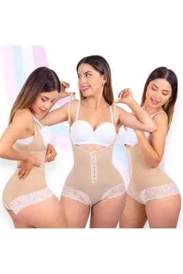 BELLİZZİ Kadın Lazer Kesim Agraflı Göğüs Altı Zıbın Korse