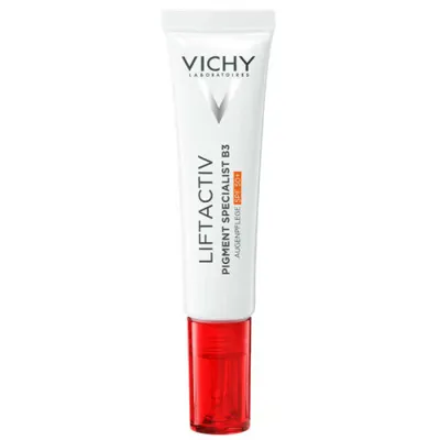 Vichy Liftactiv Koyu Halka ve Leke Karşıtı Göz Kremi SPF50+ 15 ml Tüm Ciltler İçin Etkili Koruma