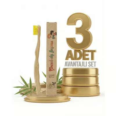 naturalive Çocuk Diş Fırçası x3