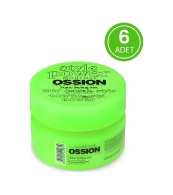 Ossion Wax Matte Styling 100 ml 6 Adet