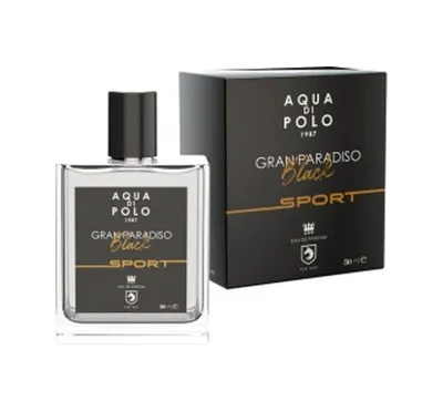 aqua di polo 1987 Gran Paradiso Black Sport EDP 50 ml Erkek Parfüm APCN000514