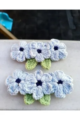 Jolly accesory Toka Anne Ve Çocuk Örgü Çıt Çıt Toka Seti