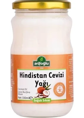 Arifoğlu Hindistan Cevizi Yağı 330 ml Unisex Vücut Bakım Ürünü Nemlendirici Etkili