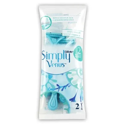 Gillette Simply Venus 2 Kullan-At Kadın Tıraş Bıçağı 2li