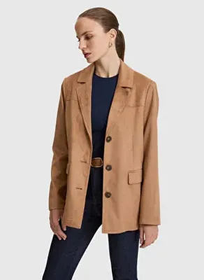 Pierre Cardin Açık Kahverengi  Kadın Ceket SHALLON