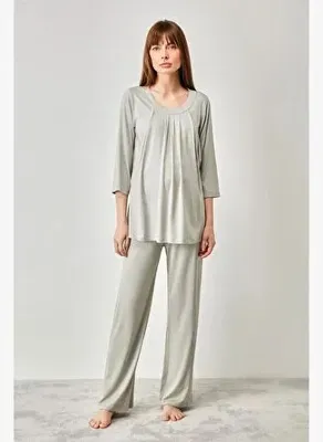 Catherine's Yumuşak dokulu hamile pijama takımı