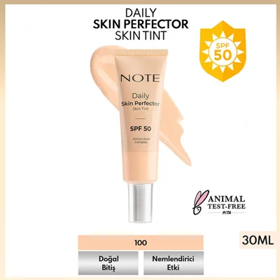 Note Cosmetics Note Daily Skin Perfector Skin Tint Fondöten 100