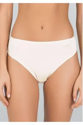 Kom Kadın Beyaz 2 Li Penye Modal Basic Slip Külot Yeni Sezon