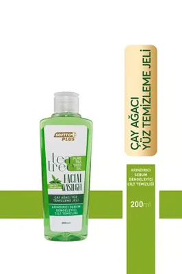 Softto Plus Çay Ağacı Yüz Temizleme Jeli 200 Ml