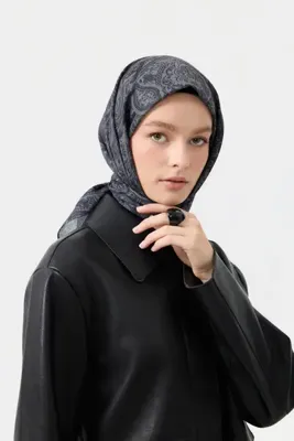 Qef Pamuk Eşarp Magic Siyah