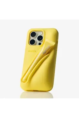 ELMALI STORE iPhone 16 Uyumlu “ Cam Hediye “ Rhode Summer Premium Silikon Lip Case Telefon Kılıfı + Ruj