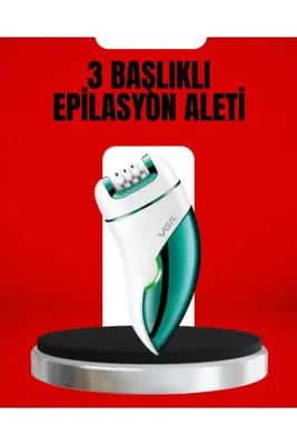 Arvonx Islak/Kuru Epilatör Plus