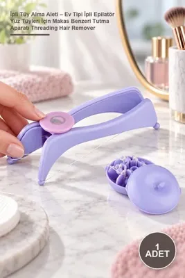 Yenilig 10 Adet İpli Tüy Alma Aleti – Ev Tipi İpli Epilatör Yüz Tüyleri İçin Makas Benzeri Tutma Aparatı Threading Hair Remover