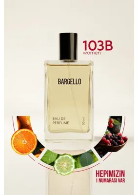 Bargello 103B Kadın 50 ml Floral EDP Parfüm Şekerli Koku ile Zarif Bir Seçim