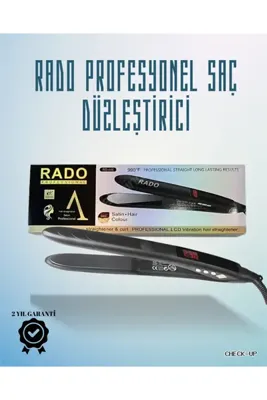 Artepieza co. Rado RD-446 Seyahat Dostu Saç Düzleştirici – Güvenlik Kilidi ve Taşınabilir Tasarım - Lisinya