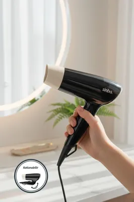 Sinbo Shd-1717 Bldc Negatif Iyonlu Profesyonel Saç Kurutma Makinesi 1600w - Pastel Mavi