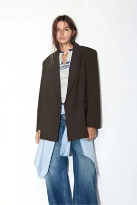 Pull & Bear Kruvaze blazer