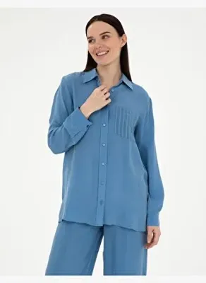 Pierre Cardin İndigo Comfort Fit Uzun Kollu Gömlek50305757-VR028