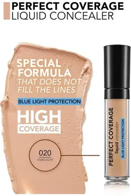 Ronanna Perfect Coverage Mavi Işık Korumalı & Hafif Yapılı Likit Kapatıcı