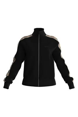 Guess Zip Ceket, M, Siyah