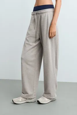 Oysho Pamuk Karışımlı Pelüş Jogger Pantolon