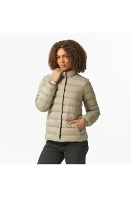 Nautica Kadın Bej Regular Fit Kaz Tüyü Mont