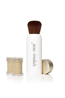Jane Iredale Amazing Base® Loose Mineral Powder Refillable Brush Spf20 #radiant ( 2 Refills )