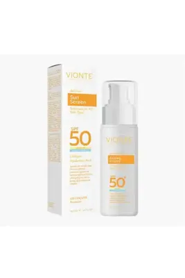 Vionte GÜNEŞ KREMİ SPF50+ KOLAJEN + HYALURONİC ASİT + TÜM CİLTLER İÇİN MAVİ IŞIK KORUMA
