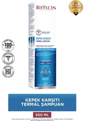 Bioxcin Aqua Thermal Kepek Karşıtı Şampuan 300 ml