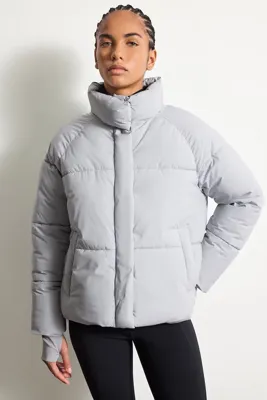 Defacto Rüzgar Geçirmez Su İtici Regular Fit Dik Yaka Reglan Kol Kışlık Şişme Mont A1550AX23AU